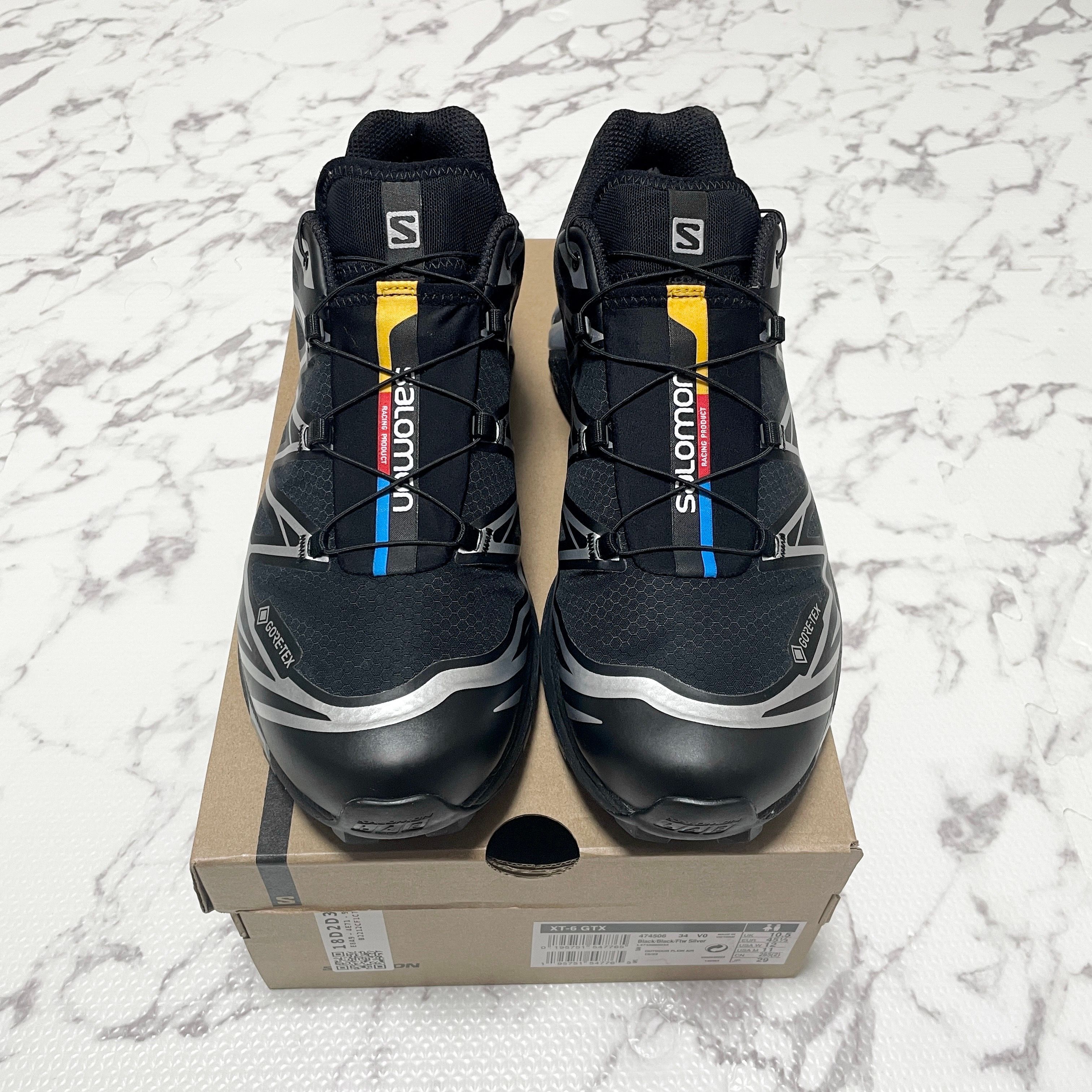 Salomon XT-6 GORE-TEX "Black/Footwear Silver"