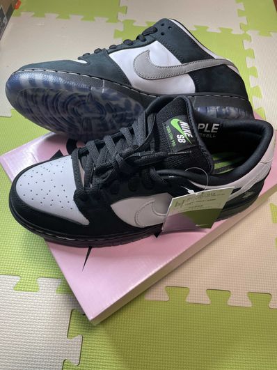 STAPLE × Nike SB Dunk Low "Pigeon Black/White"