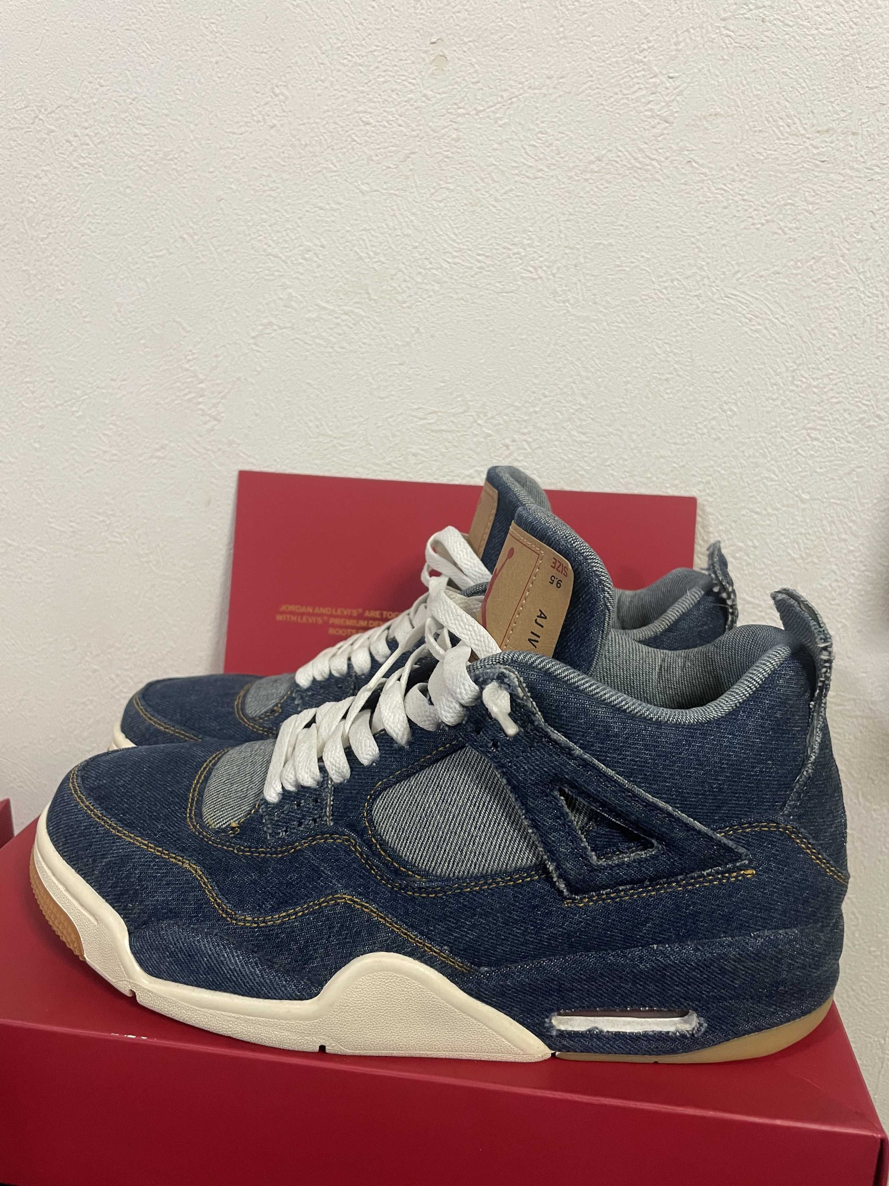 Nike × Levi's Air Jordan 4 "Denim"(タグ:LEVIS®)