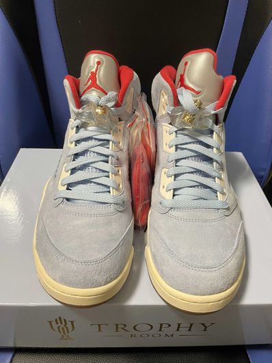 Trophy Room × Nike Air Jordan 5 JSP PACK "Ice Blue"