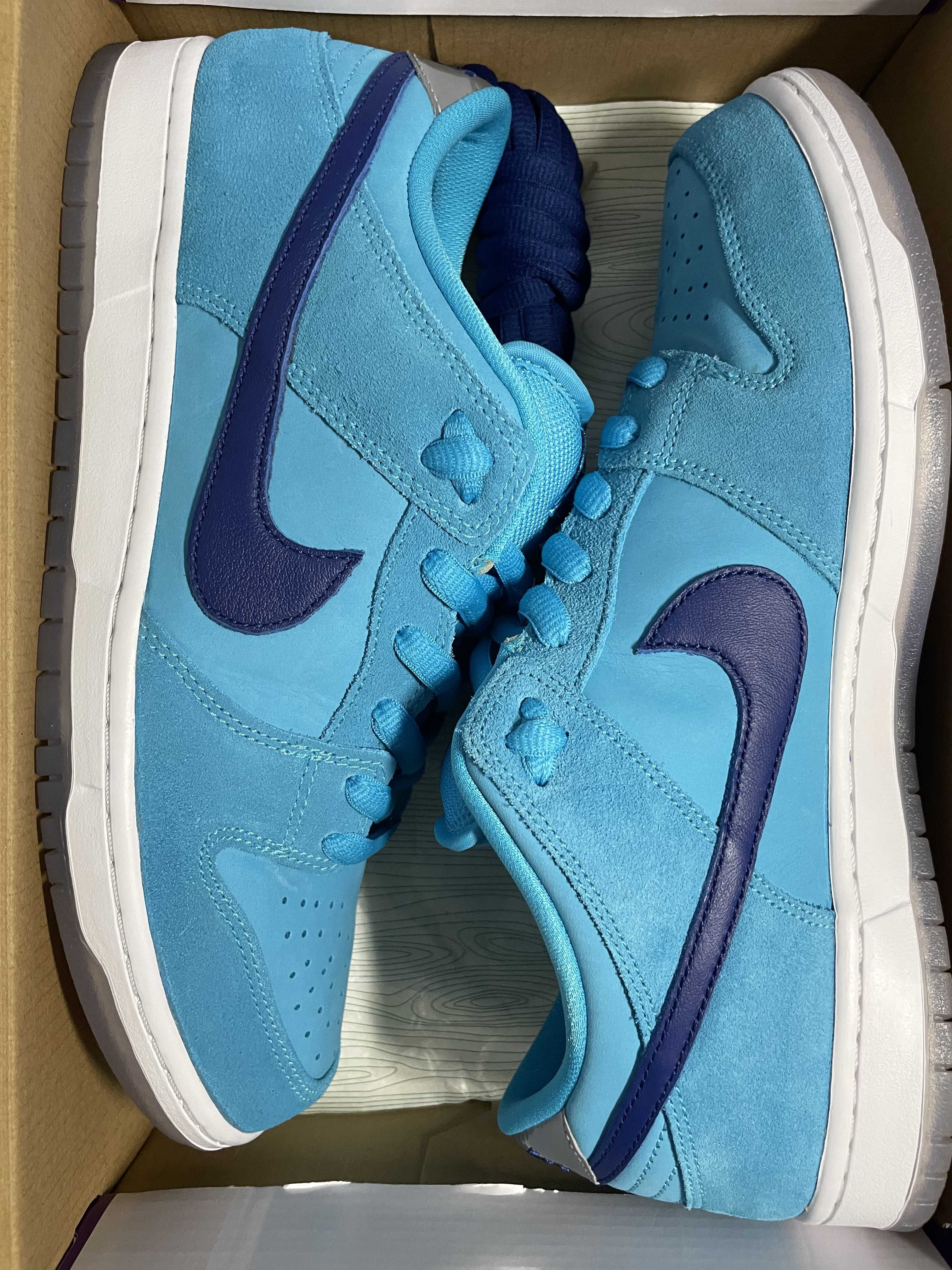 Nike SB Dunk Low Pro "Blue Fury/Deep Royal Blue"