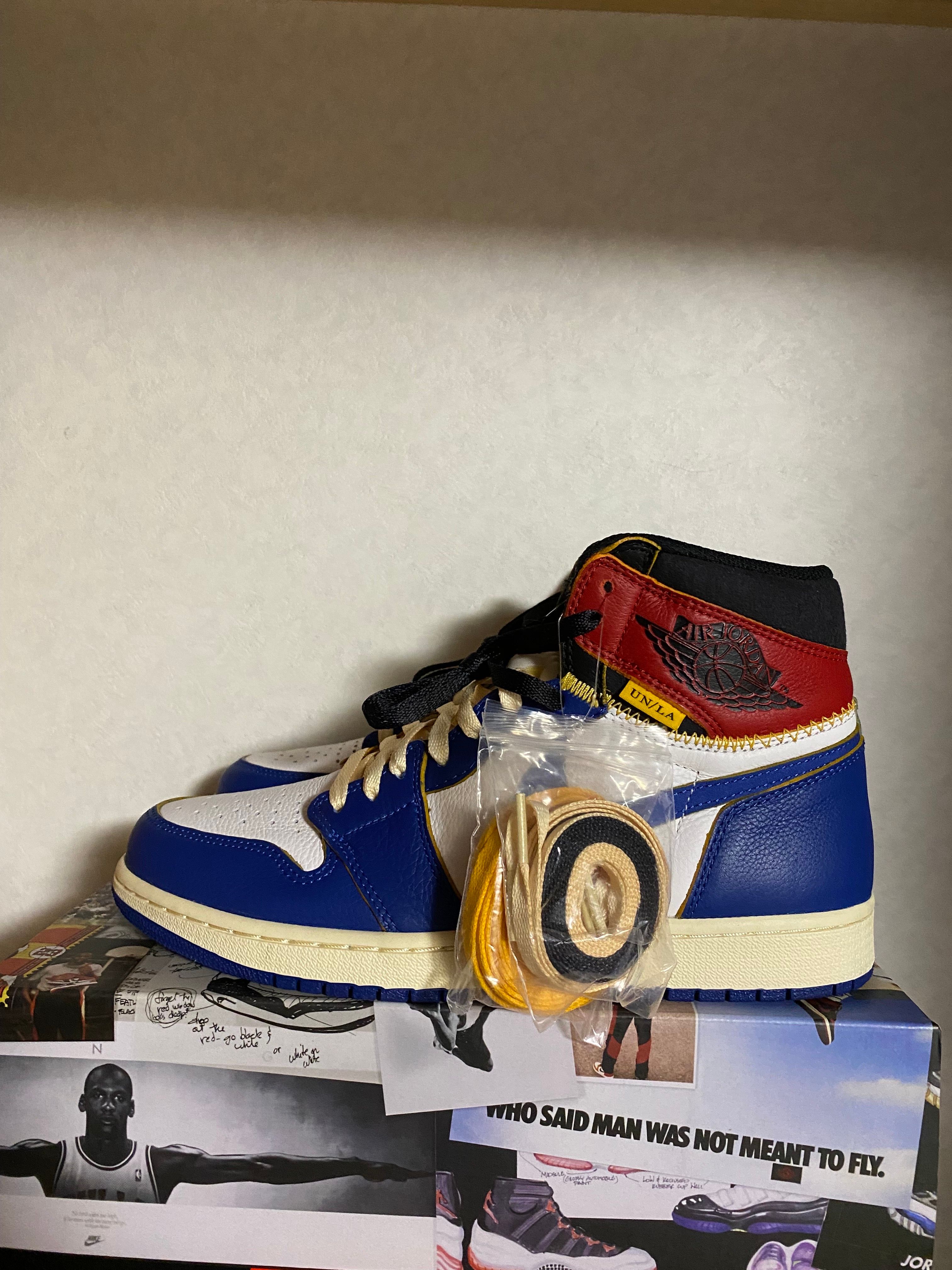 Union × Nike Air Jordan 1 Retro High OG NRG "Storm Blue/Varsity Red"