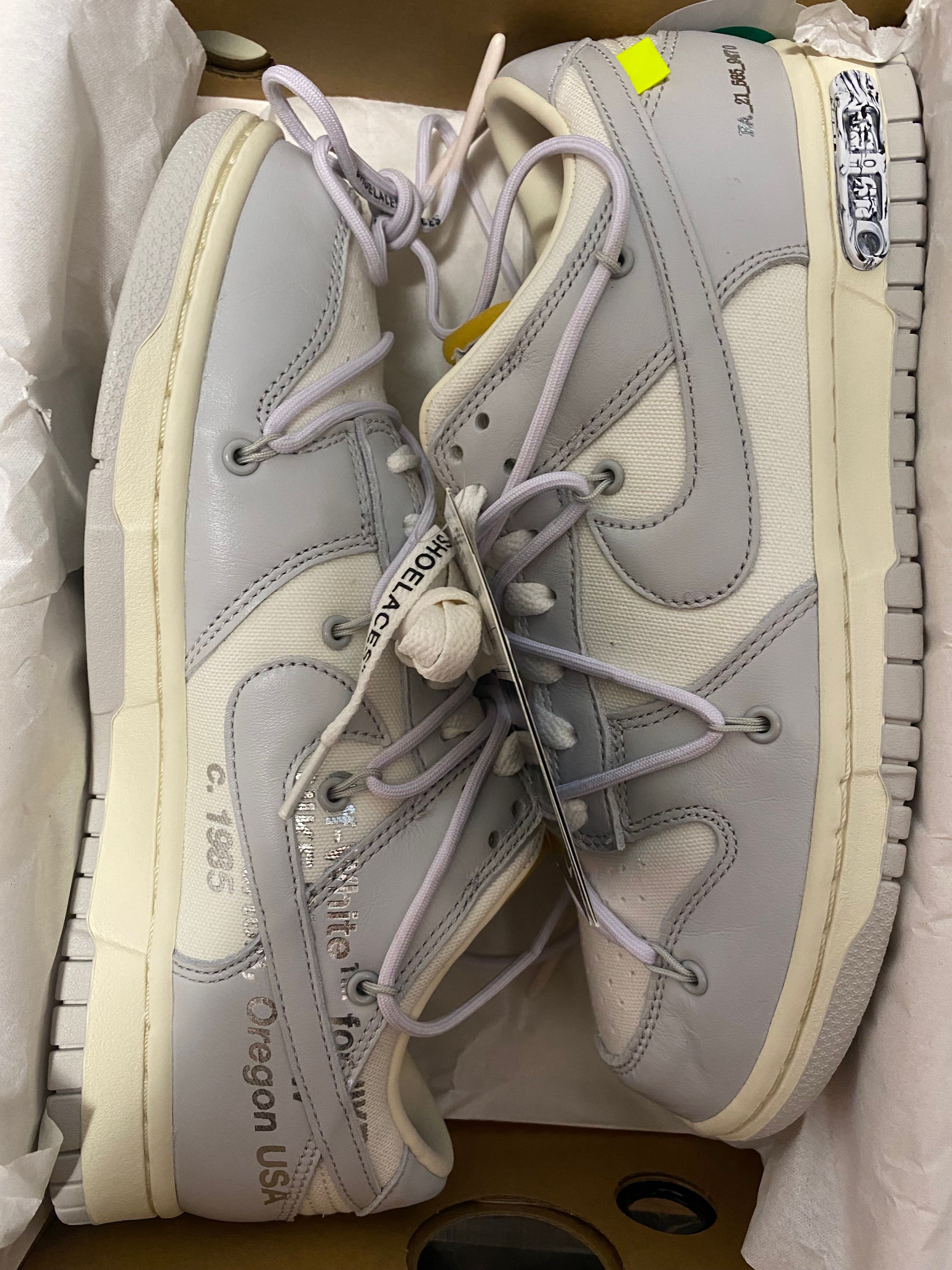 Off-White × Nike Dunk Low 1 of 50 "Lot.49"