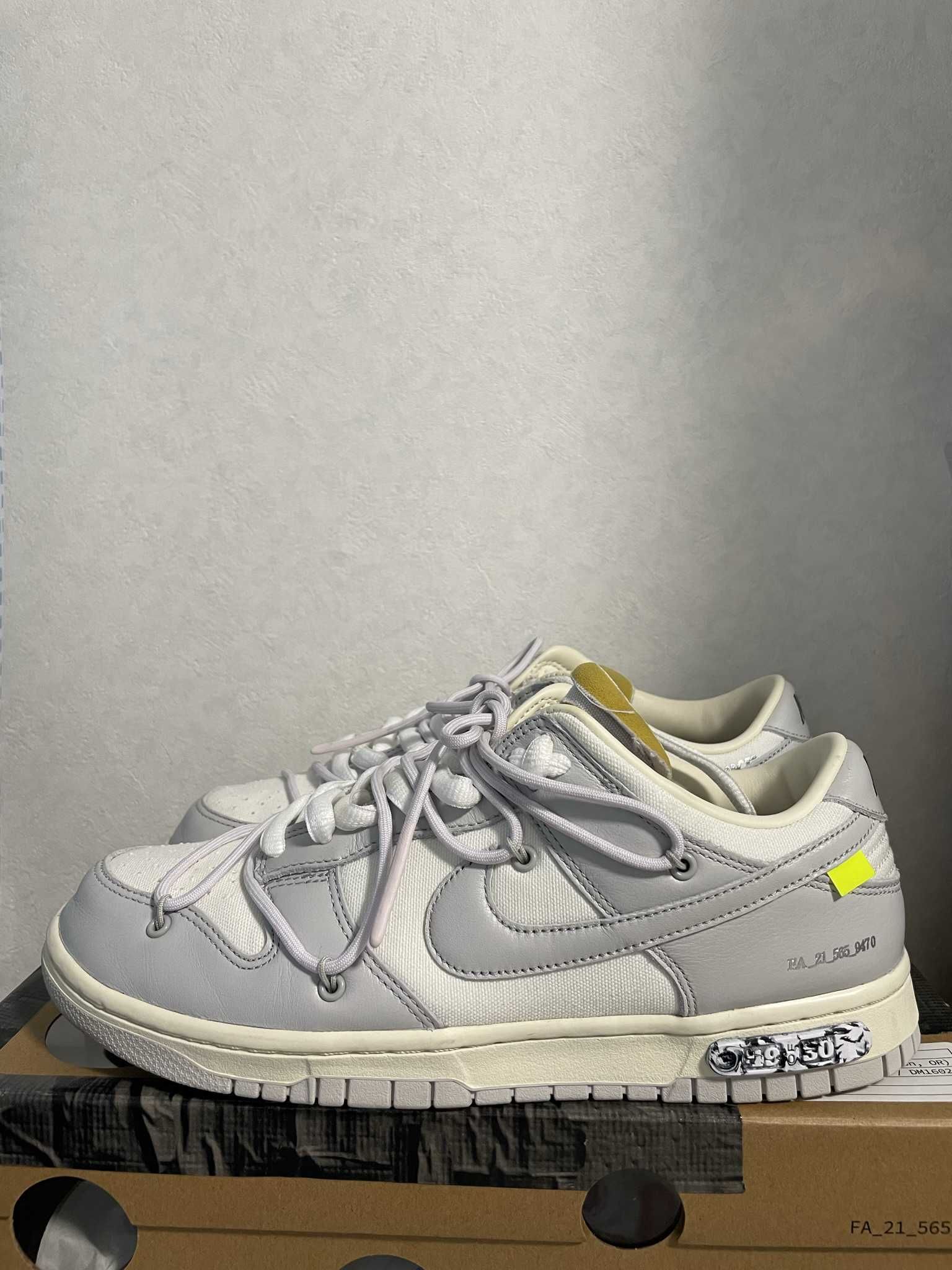 Off-White × Nike Dunk Low 1 of 50 "Lot.49"