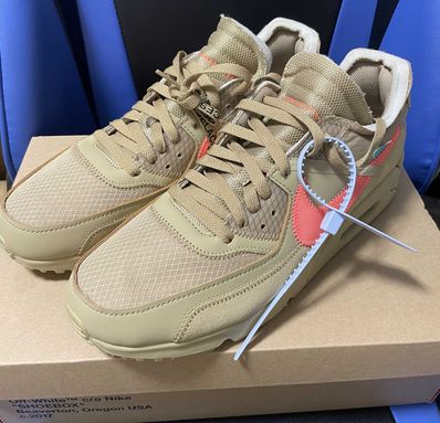 Off-White × Nike Air Max 90 "Desert Ore"