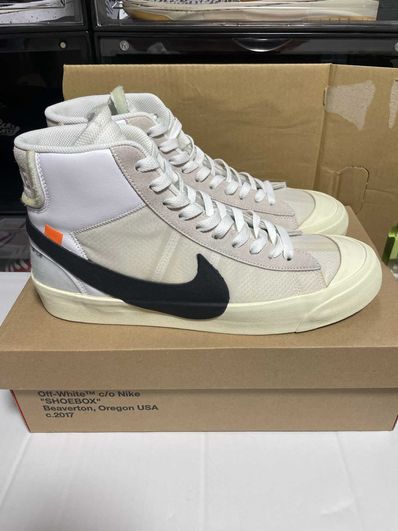 Off-White × Nike The Ten Blazer Mid "White"