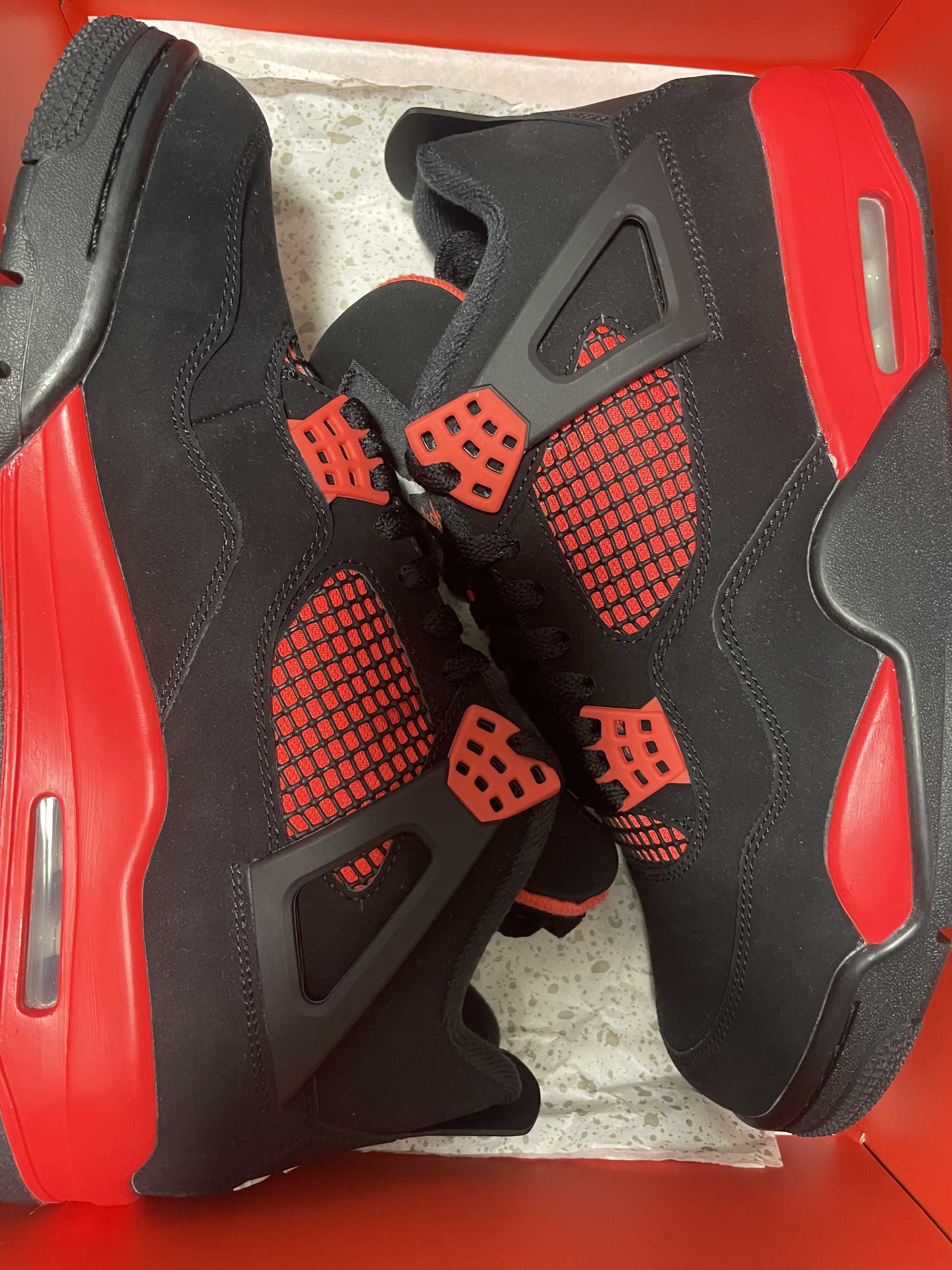 Nike Air Jordan 4 "Red Thunder/Crimson"