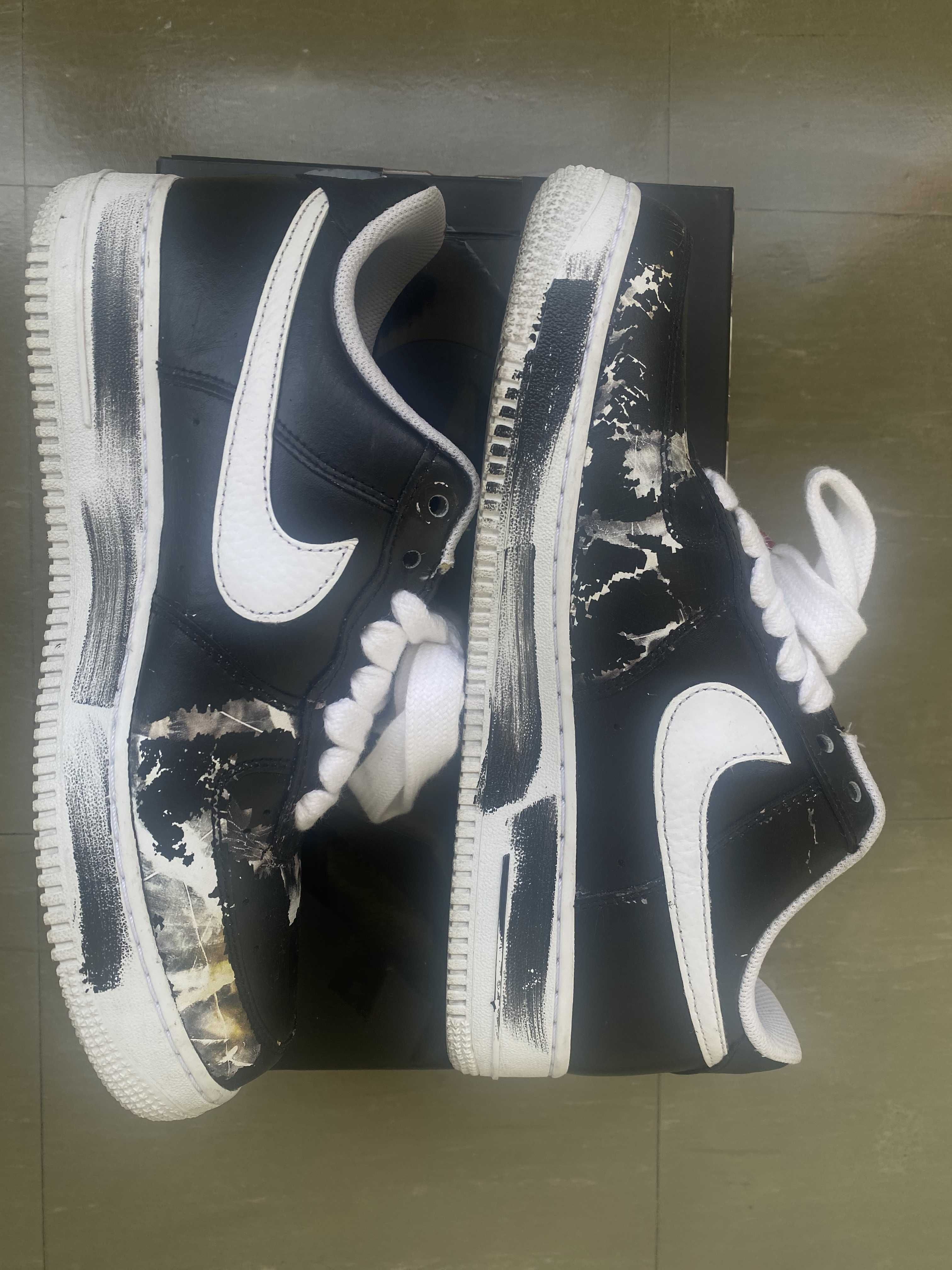 PEACEMINUSONE × Nike Air Force 1 Low Para Noise "Black" / G-DRAGON