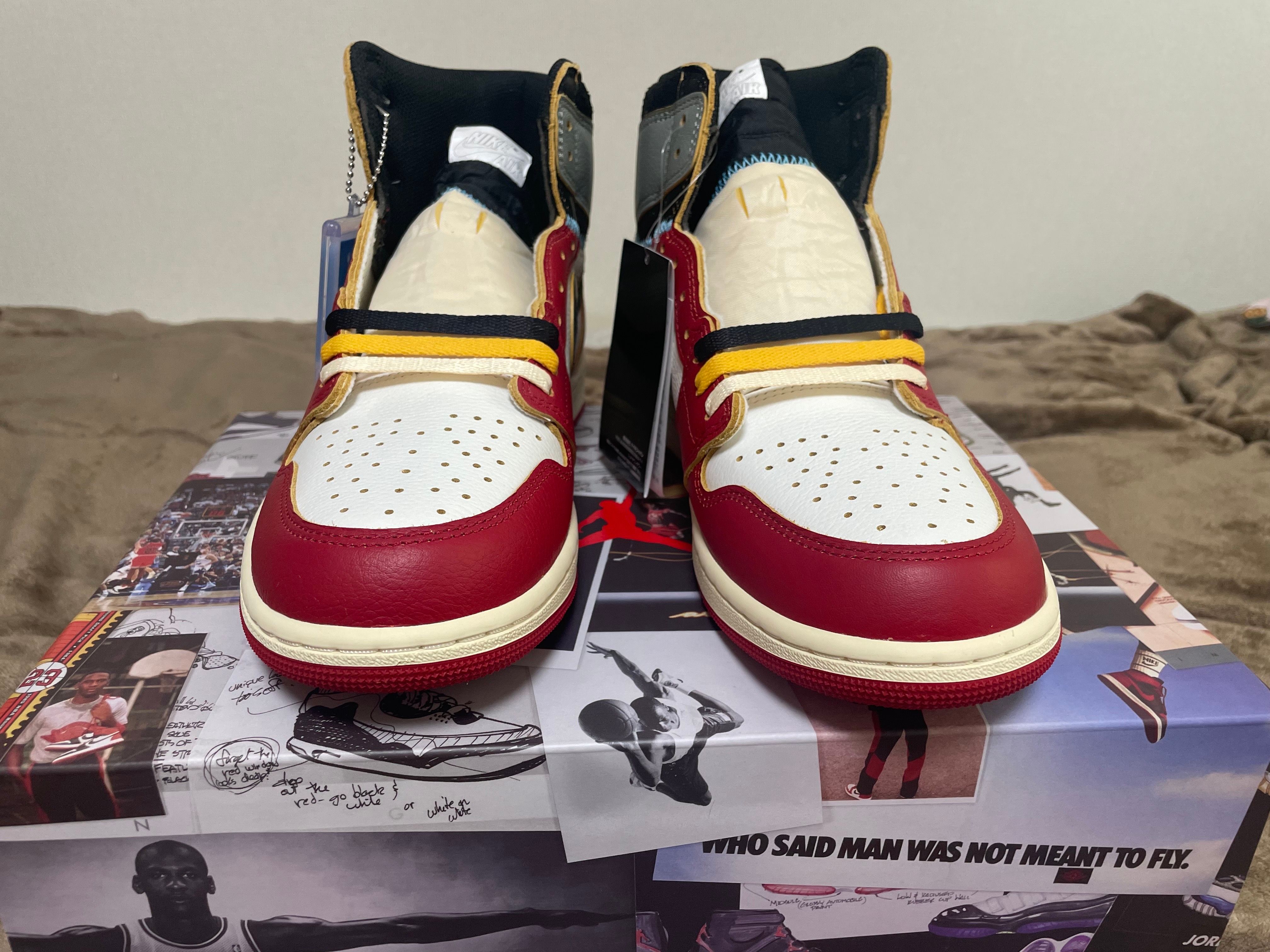 UNION × Nike Air Jordan 1 Retro High OG "Chicago/Shadow"