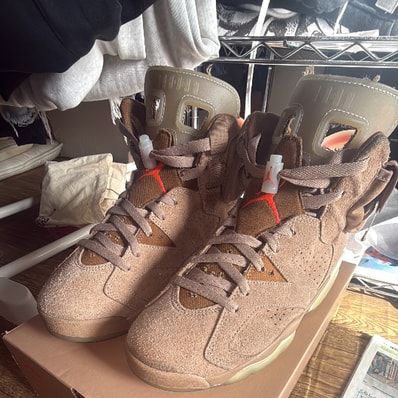 Travis Scott × Nike Air Jordan 6 "British Khaki"