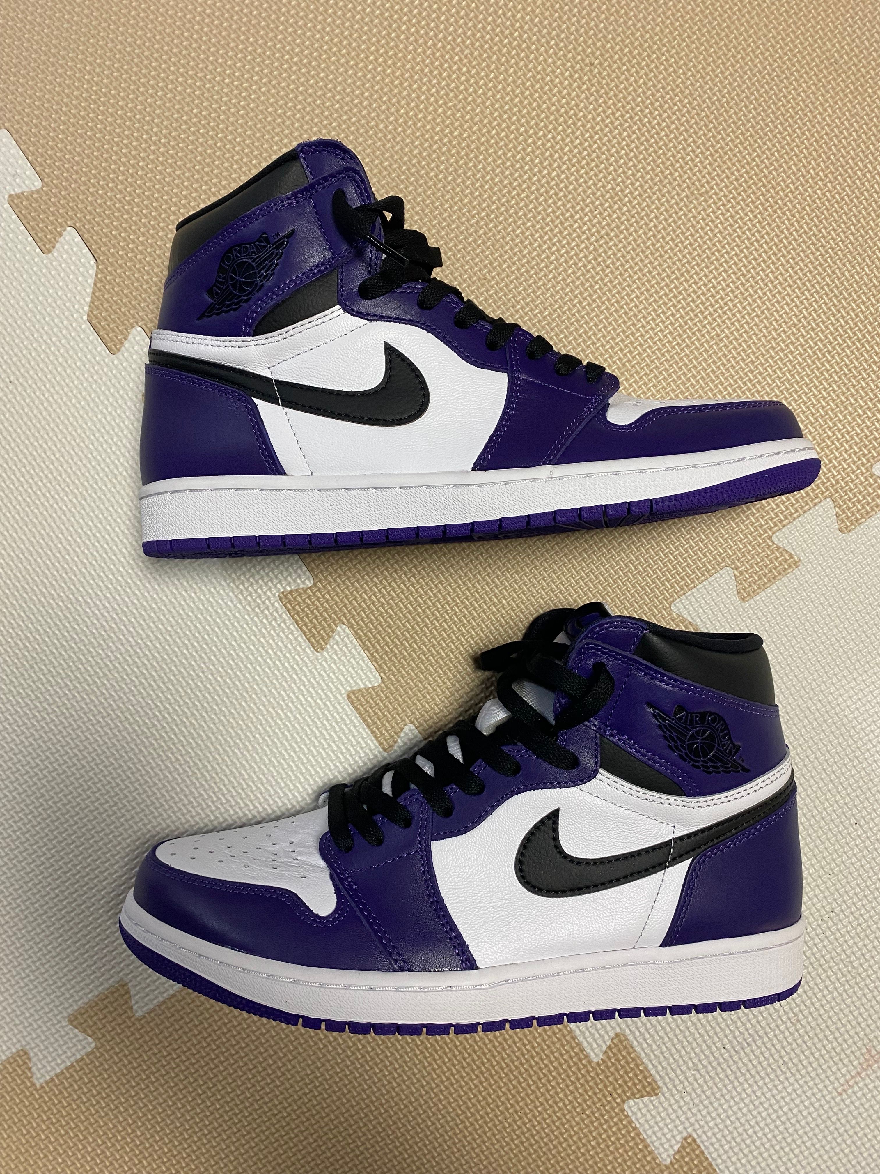 Nike Air Jordan 1 Retro High OG "Court Purple White/Black" (2020)