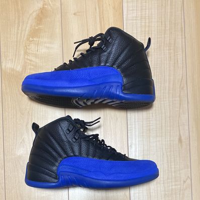 Retro 12 black and 2025 royal