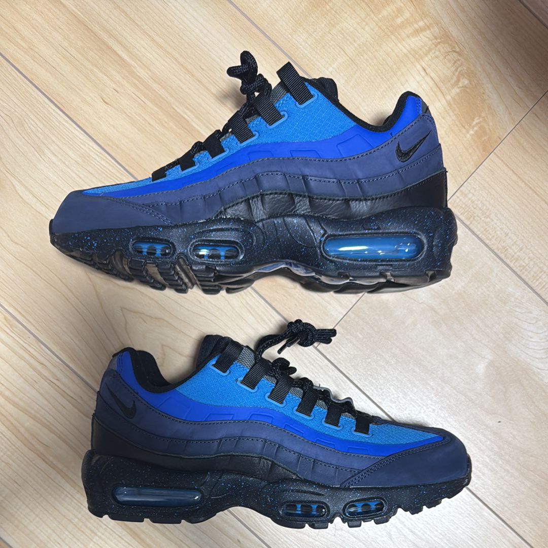 Stash × Nike Air Max 95 "Black and Harbor Blue" (2024)