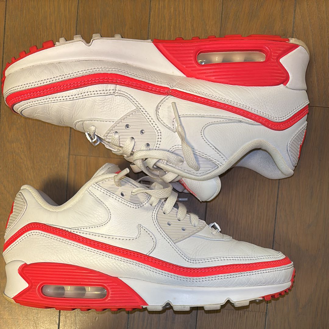 UNDEFEATED × Nike Air Max 90 "White/Red"