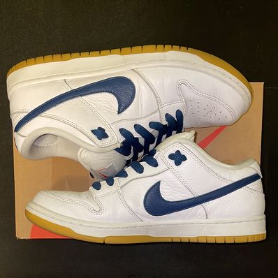 Nike SB Dunk Low "Orange Label White Navy"