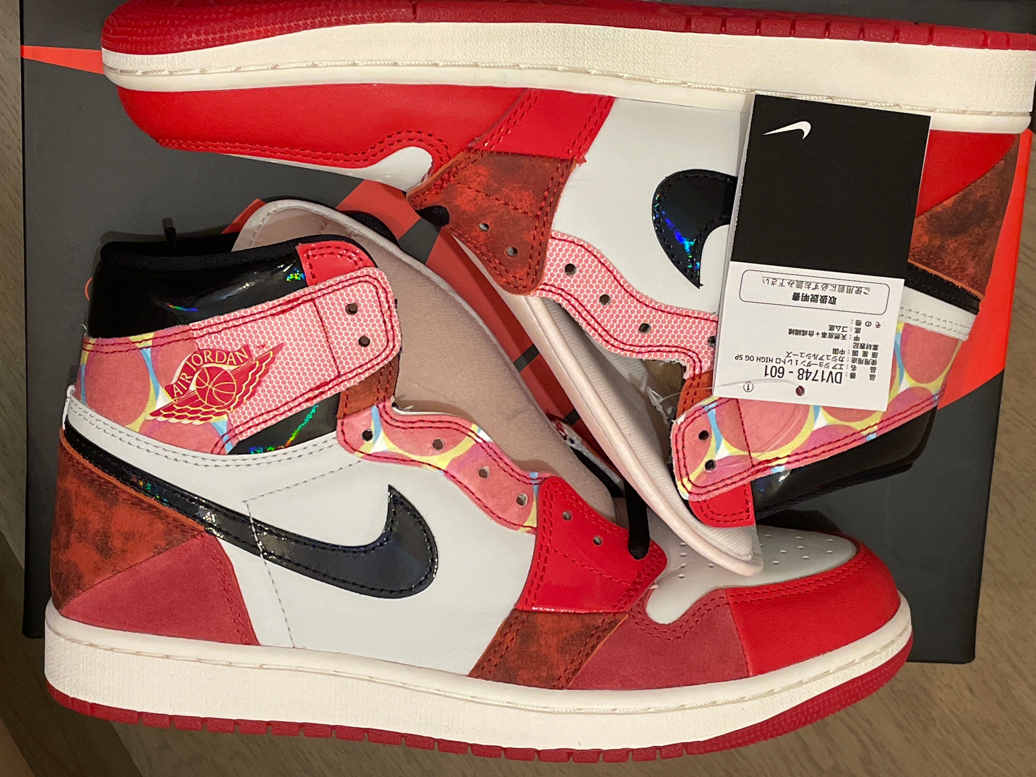 Spider-Man × Nike Air Jordan 1 High OG SP "Next Chapter/Spider-Man:Across the Spider-Verse"
