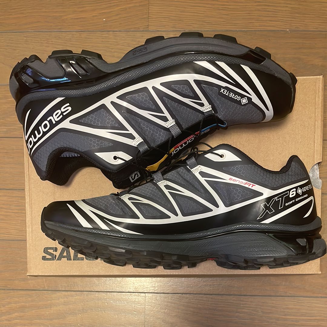 Salomon XT-6 GORE-TEX "Black/Ebony/Lunar Rock"