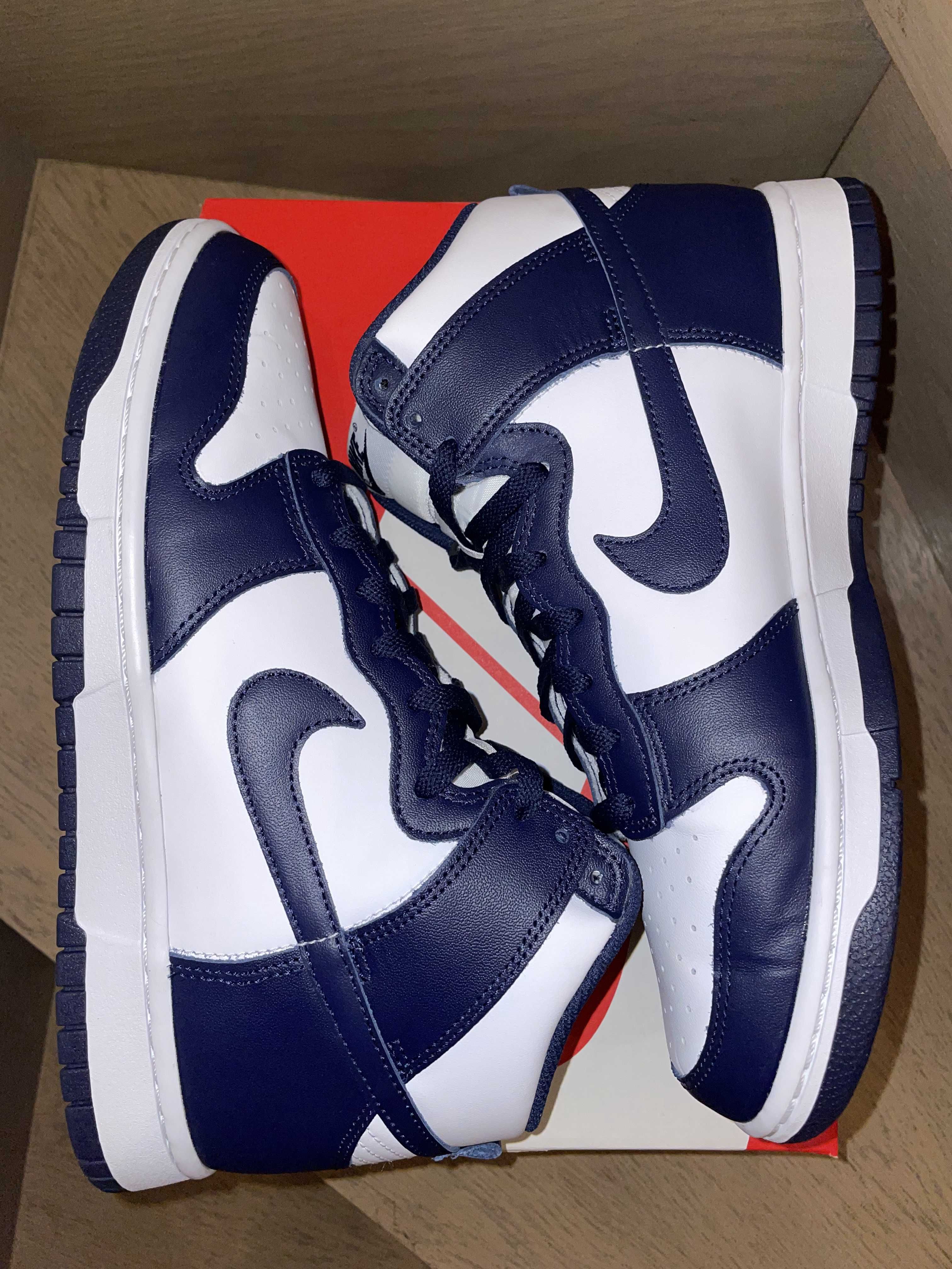 Nike Dunk High "Championship Navy"