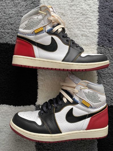 UNION × Nike Air Jordan 1 Retro High OG NRG "Varsity Red/Wolf Grey"