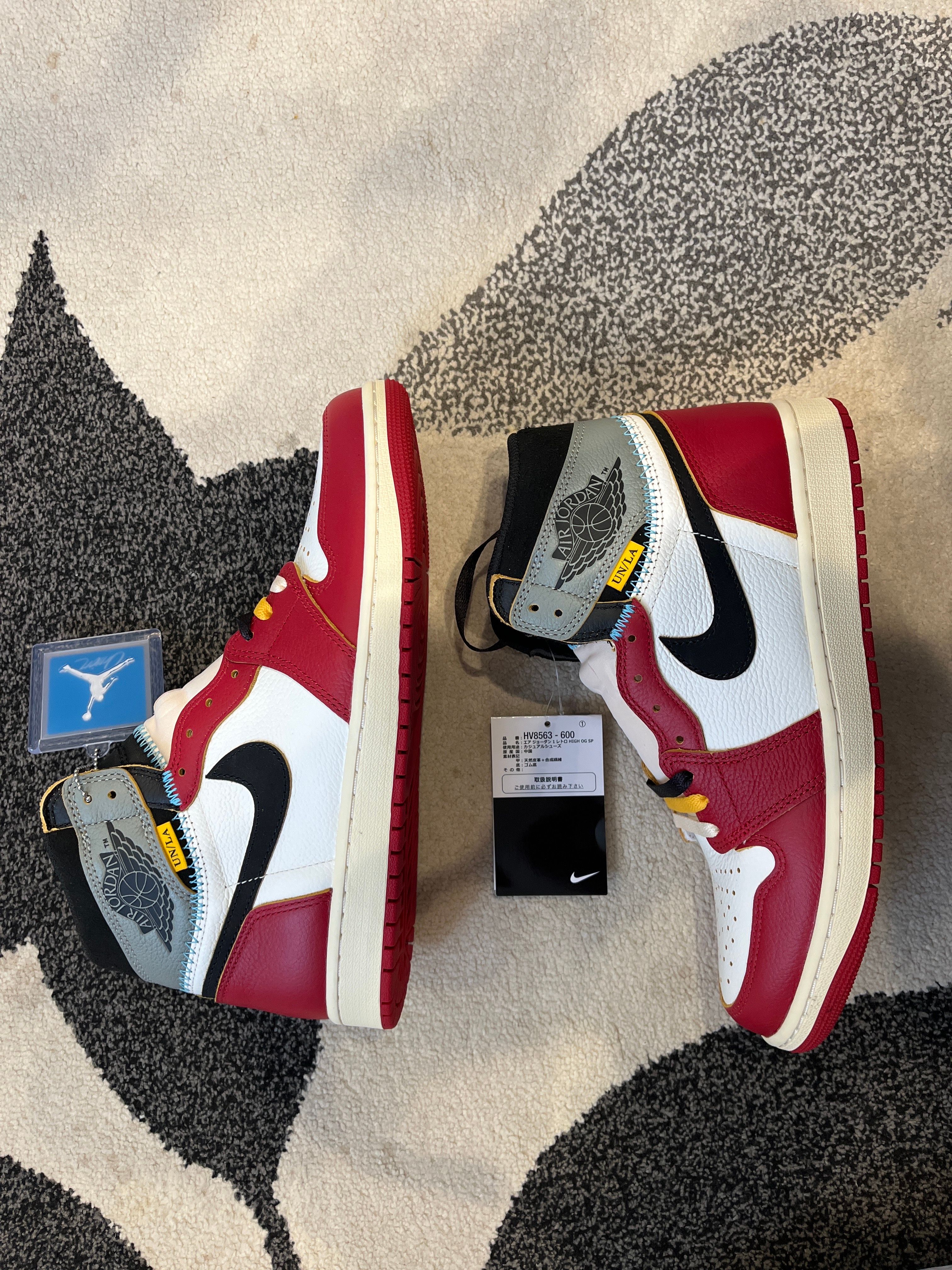 UNION × Nike Air Jordan 1 Retro High OG "Chicago/Shadow"