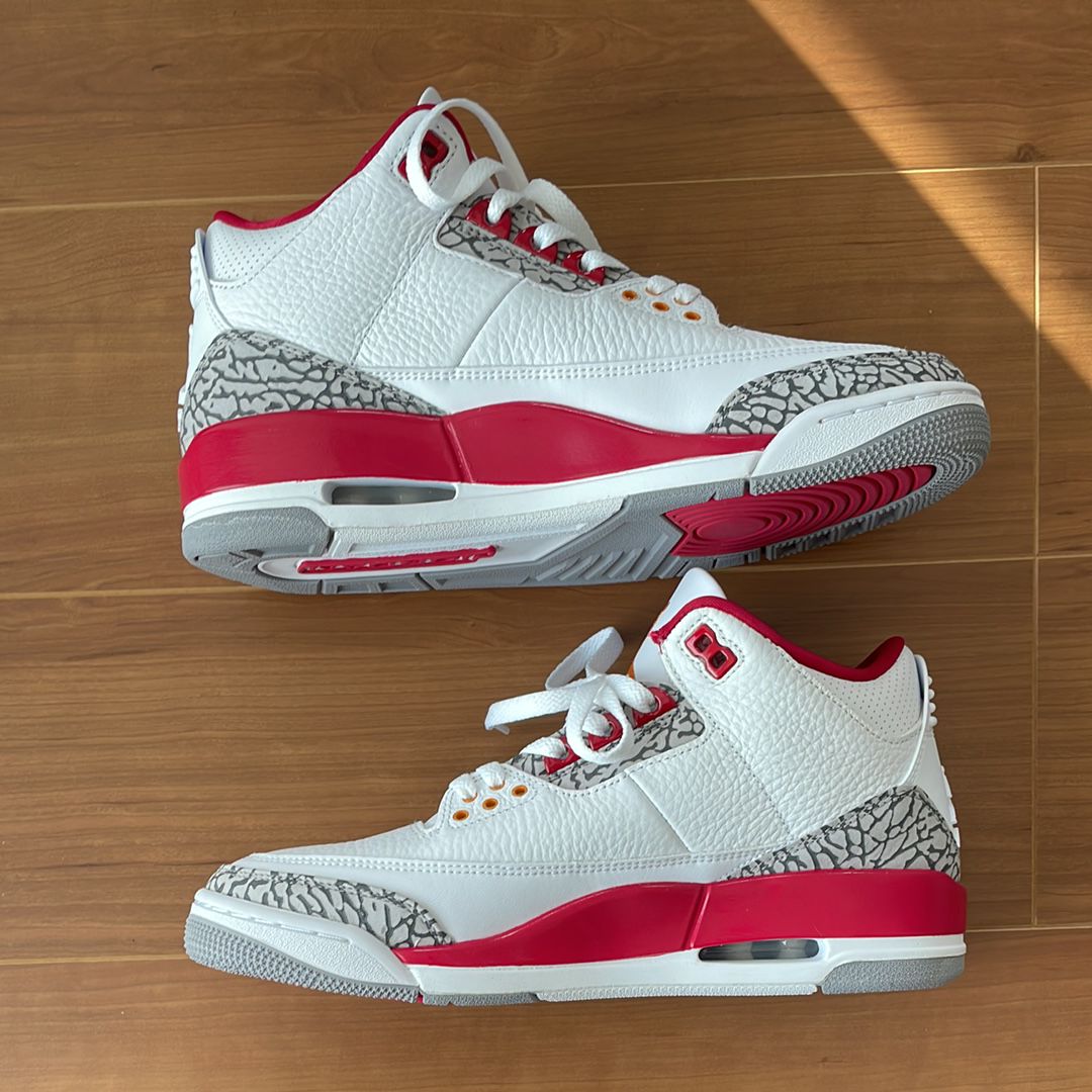 Nike Air Jordan 3 "Cardinal Red"