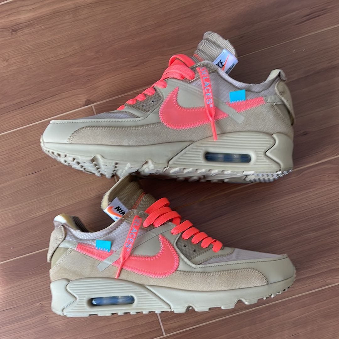 Off-White × Nike Air Max 90 "Desert Ore"