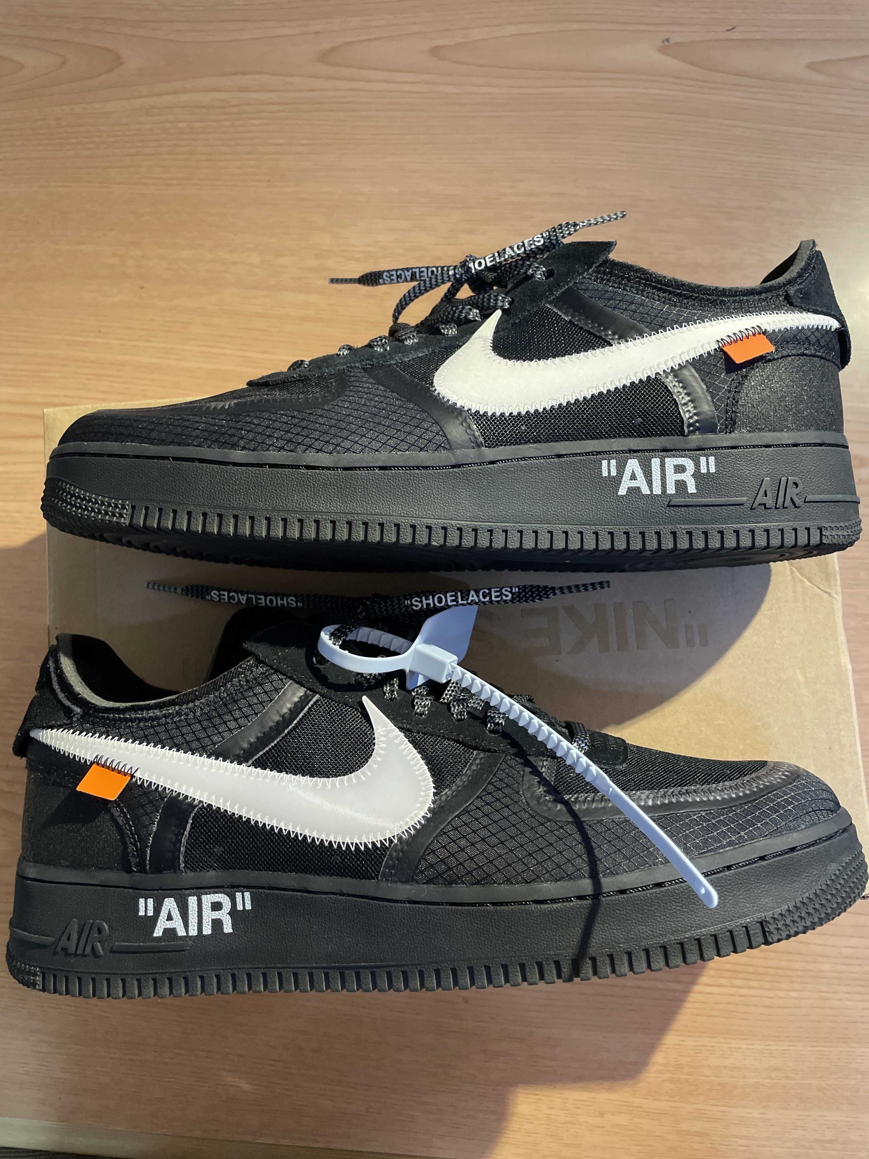 Off-White × Nike Air Force 1 Low "Black"