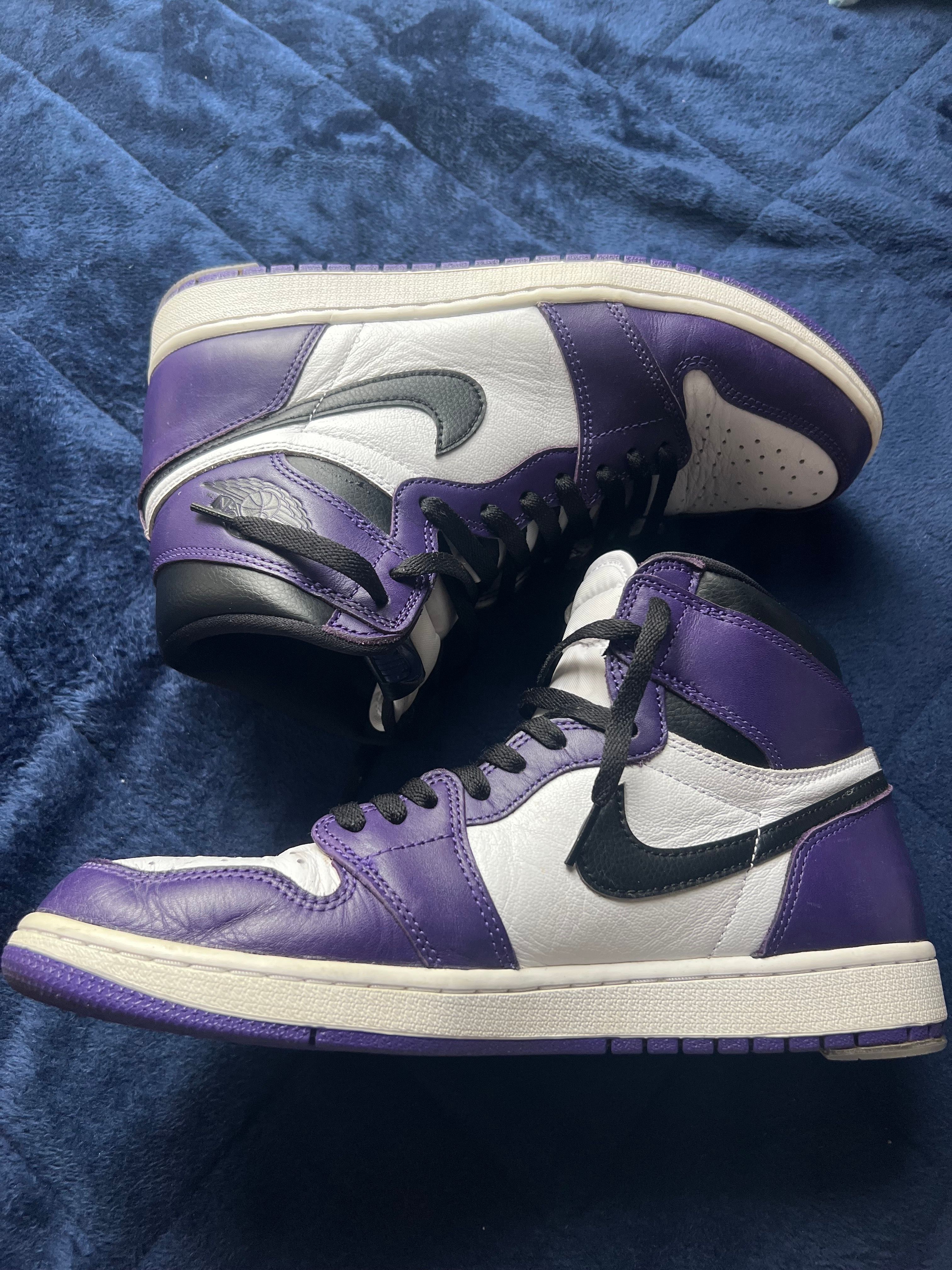Nike Air Jordan 1 Retro High OG "Court Purple White/Black" (2020)