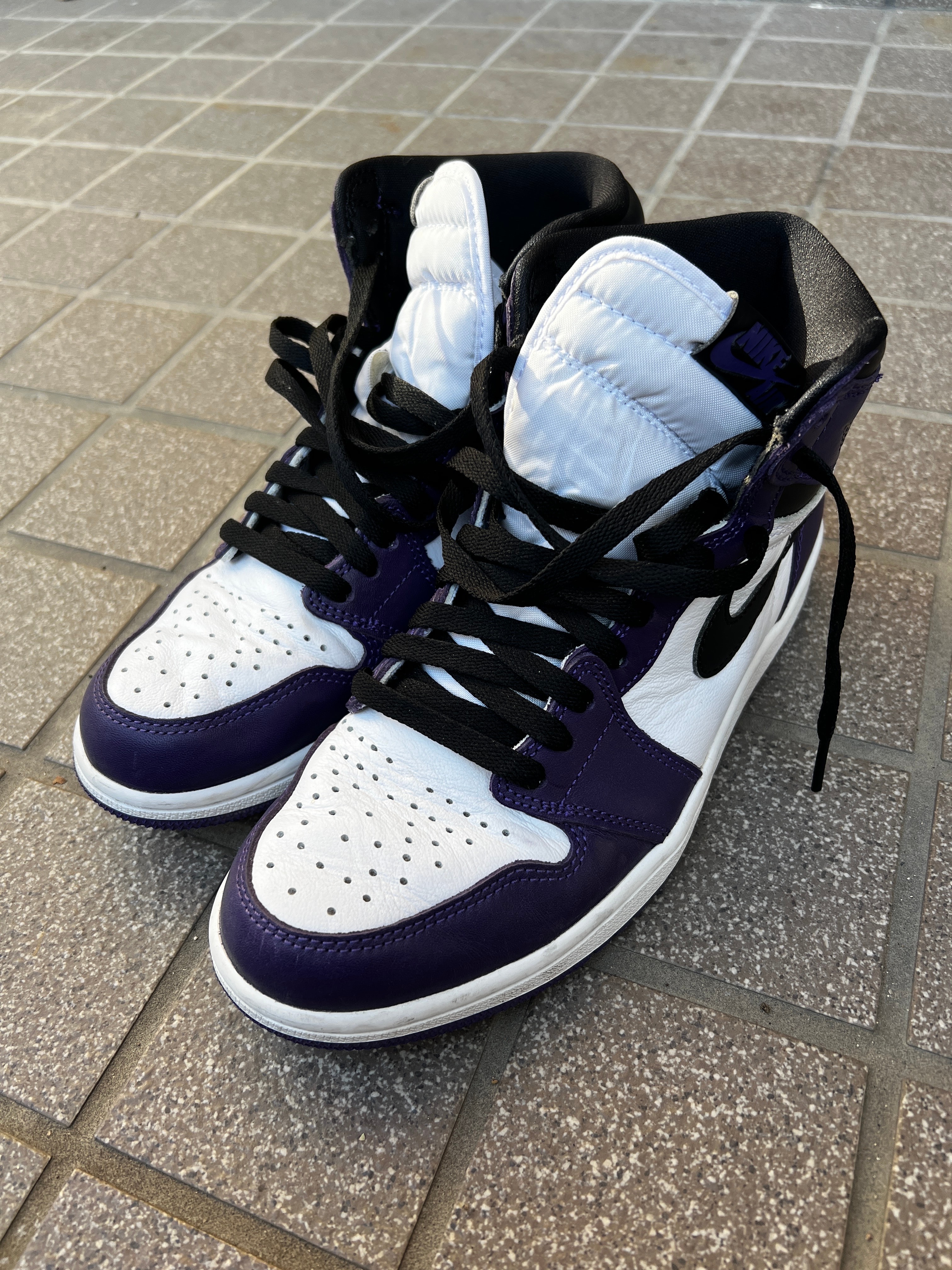 Nike Air Jordan 1 Retro High OG "Court Purple White/Black" (2020)