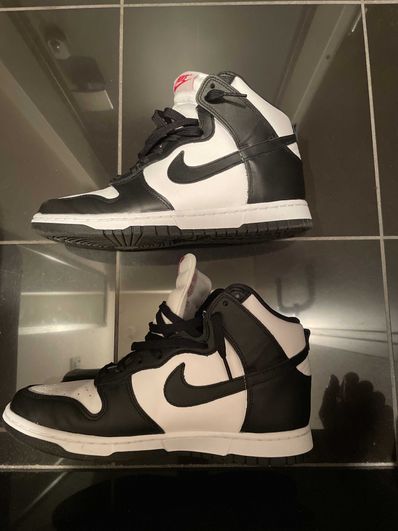 Nike Women's Dunk High "Black and White"