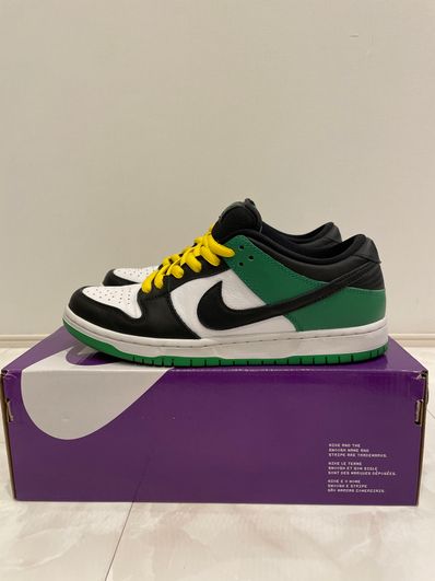 Nike SB Dunk Low Pro "Black and Classic Green"