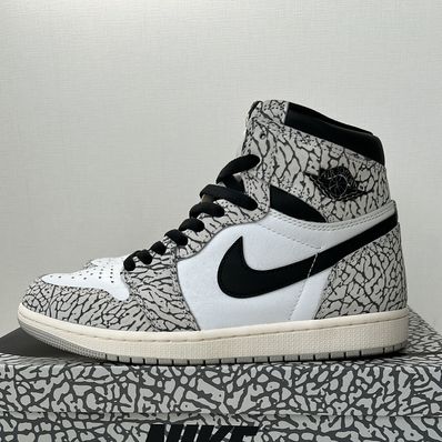 Nike Air Jordan 1 High OG "White Cement/Safari"