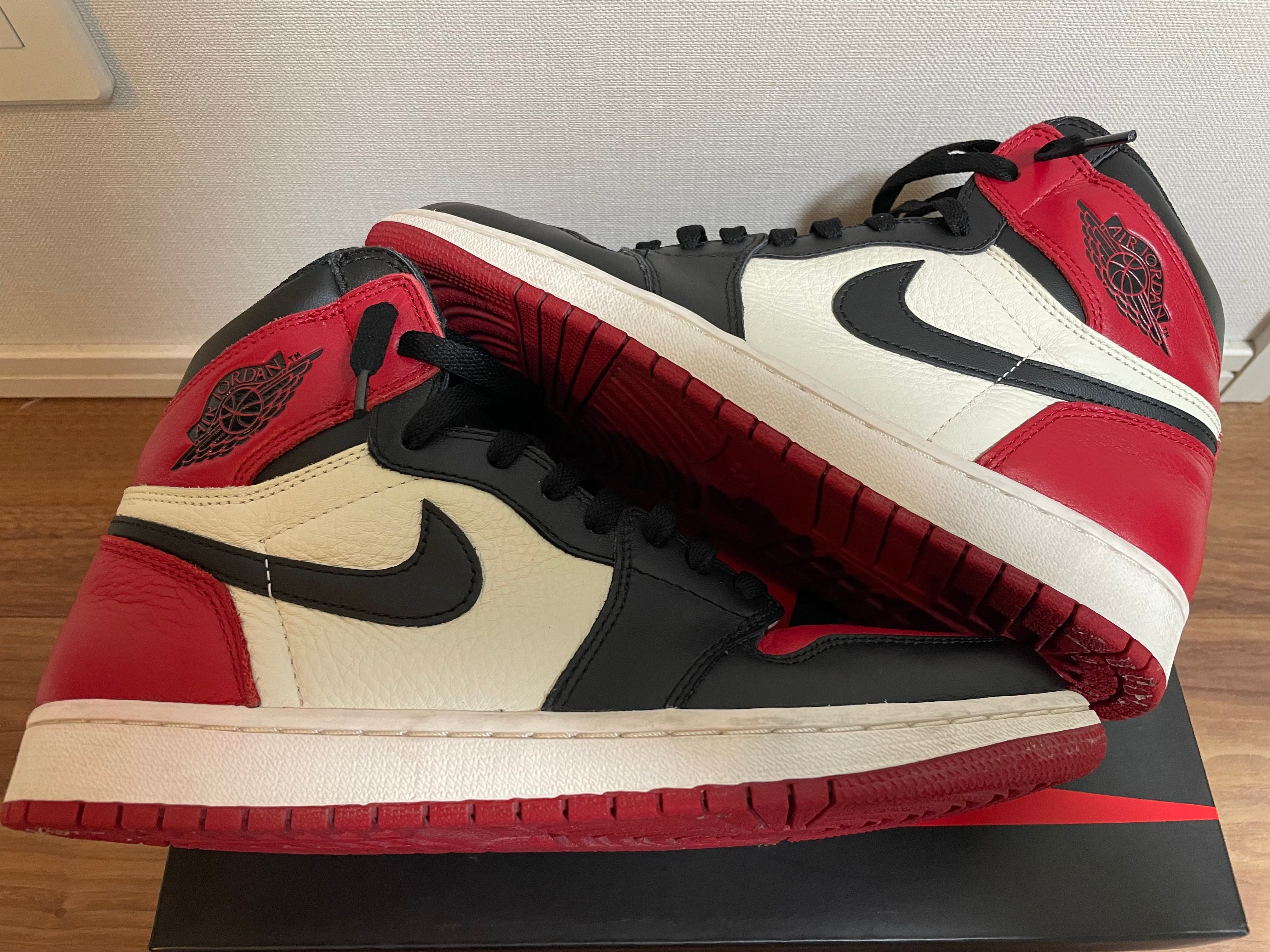 Nike Air Jordan 1 Retro High OG "Bred Toe"