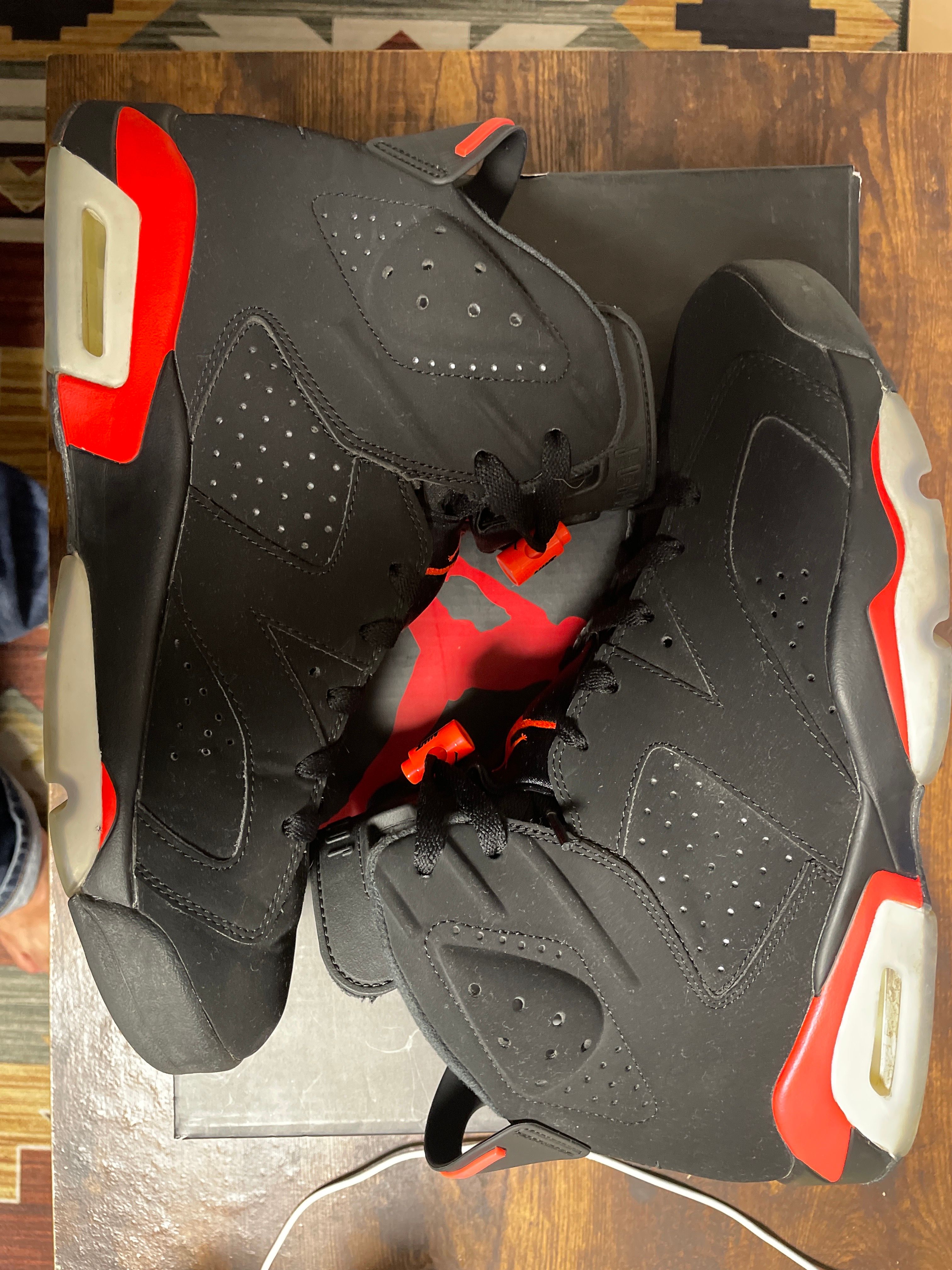 Nike Air Jordan 6 Retro OG "Black/Infrared"