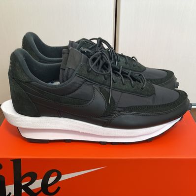 sacai × Nike LDV Waffle "Triple Black"