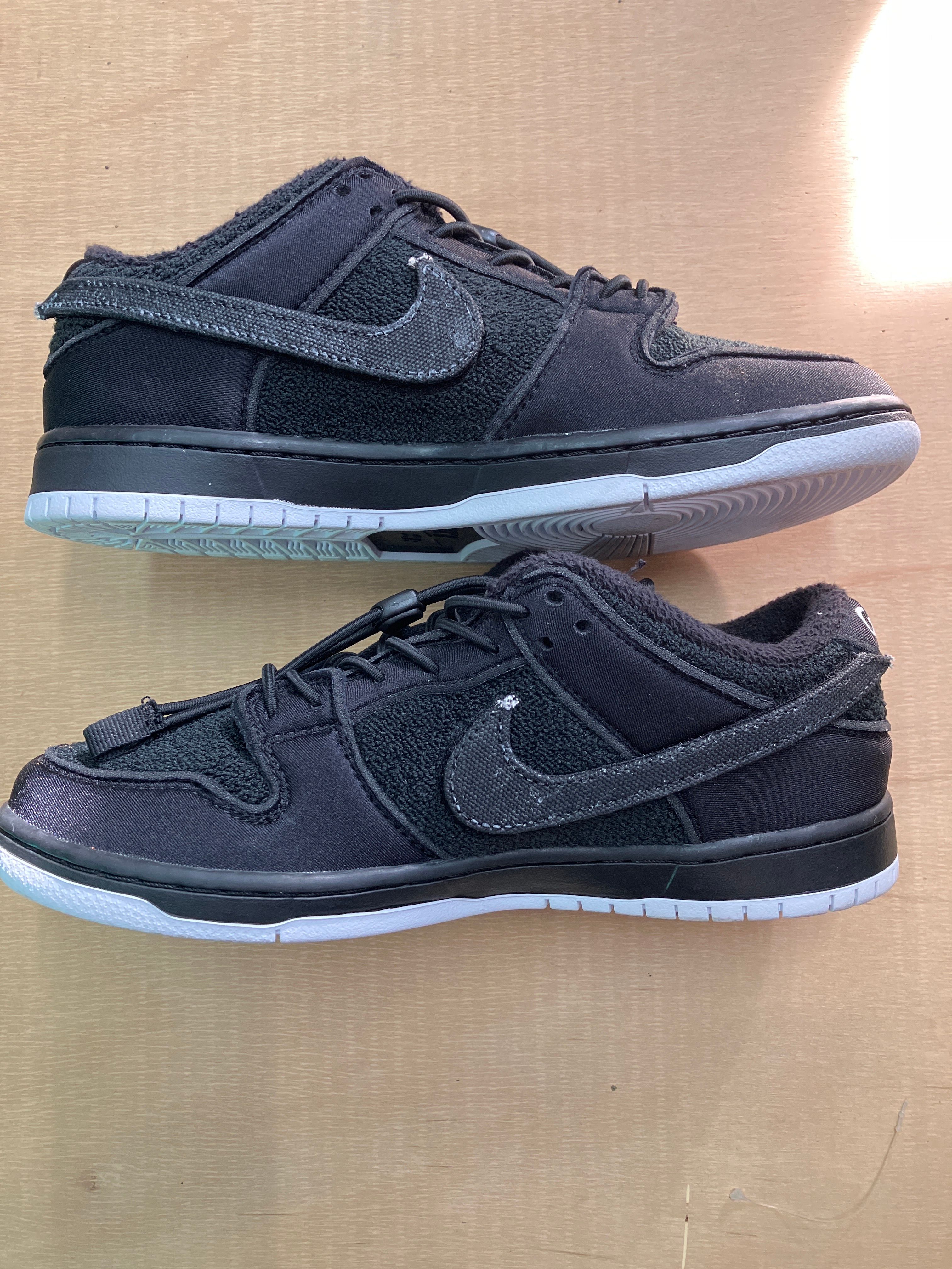Gnarhunters × Nike SB Dunk Low "Black/White"
