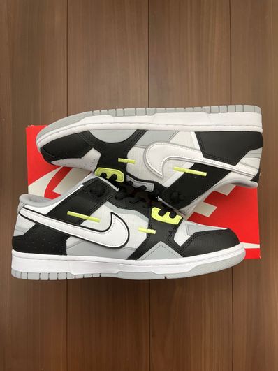 Nike Dunk Low Scrap "Black/White/Light Lemon Twist"