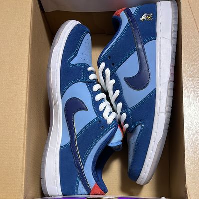 Why So Sad? × Nike SB Dunk Low "Coastal Blue/Speed Yellow-University Red"