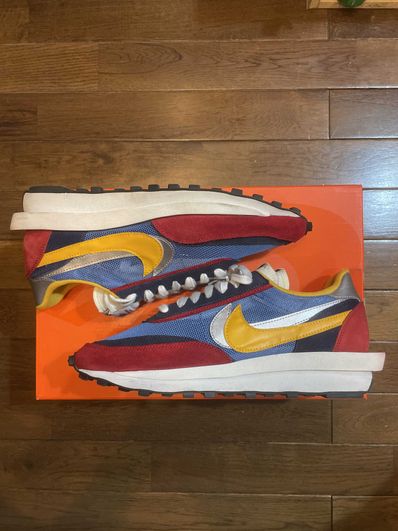 sacai × Nike LDV Waffle "Red/Blue"