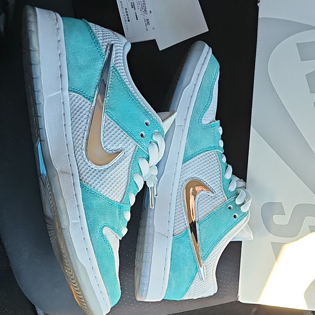 APRIL SKATEBOARDS × Nike SB Dunk Low Pro QS "White and Multi-Color"