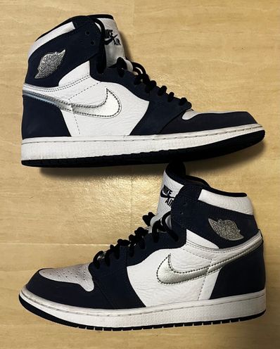 Nike Air Jordan 1 High OG CO.JP "White/Midnight Navy" (2020)(ブリーフケースなし)