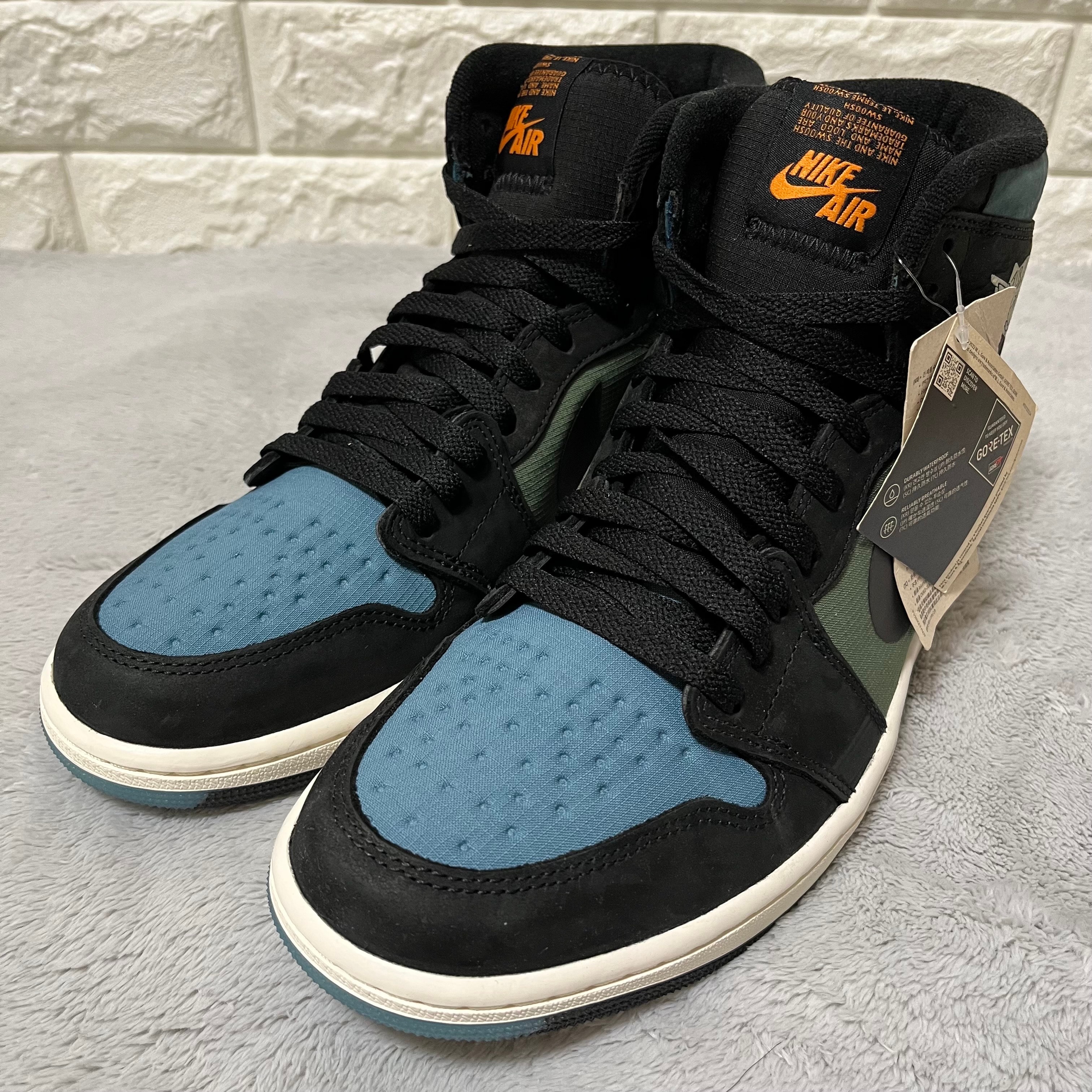 ナイキ エアジョーダン1 エレメント ゴアテックス "ノイズアクア アンド ライトオリーブ"