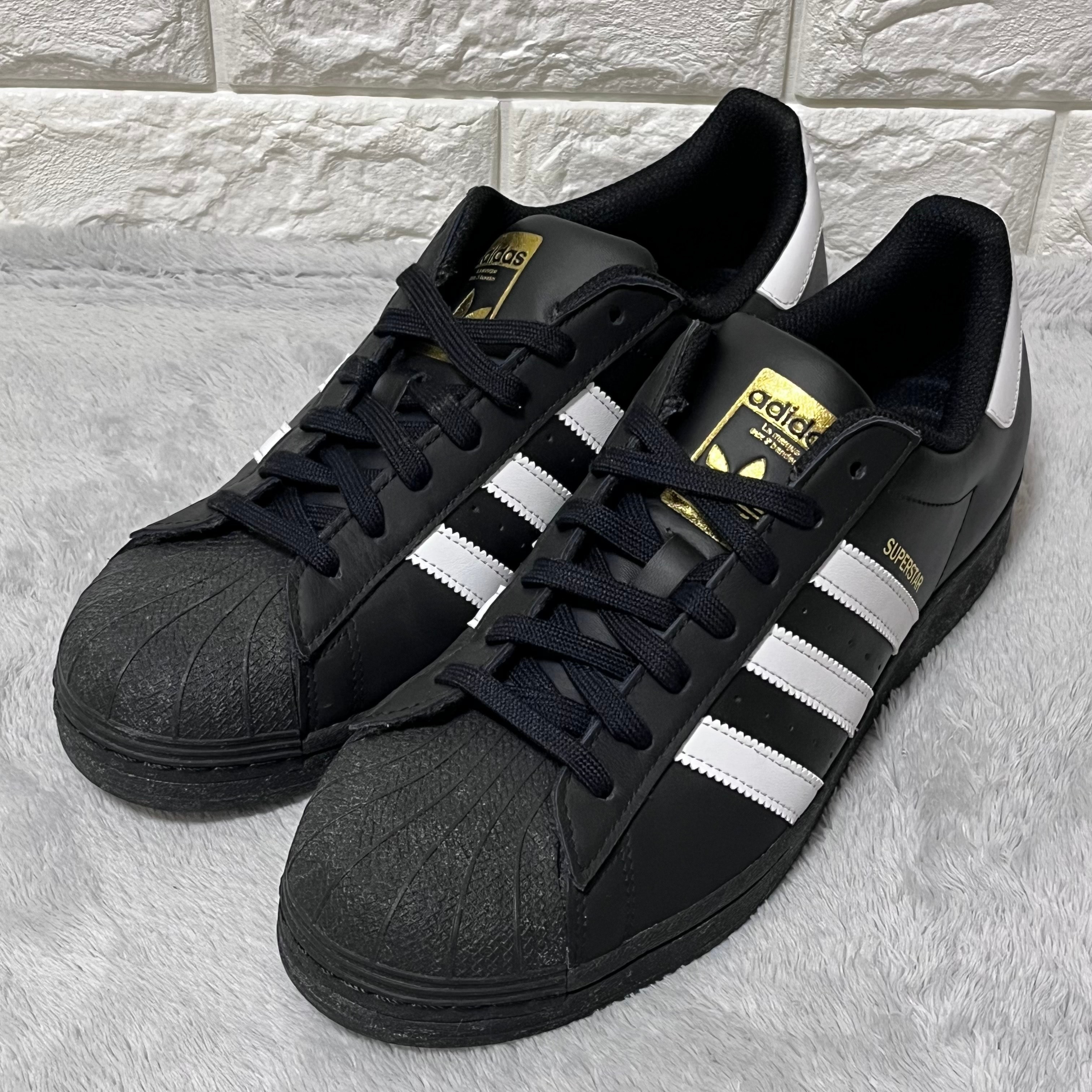 アディダス スーパースター "コアブラック/フットウェアホワイト"