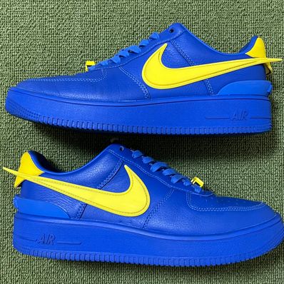 AMBUSH × Nike Air Force 1 Low "Game Royal and Vivid Sulfur"