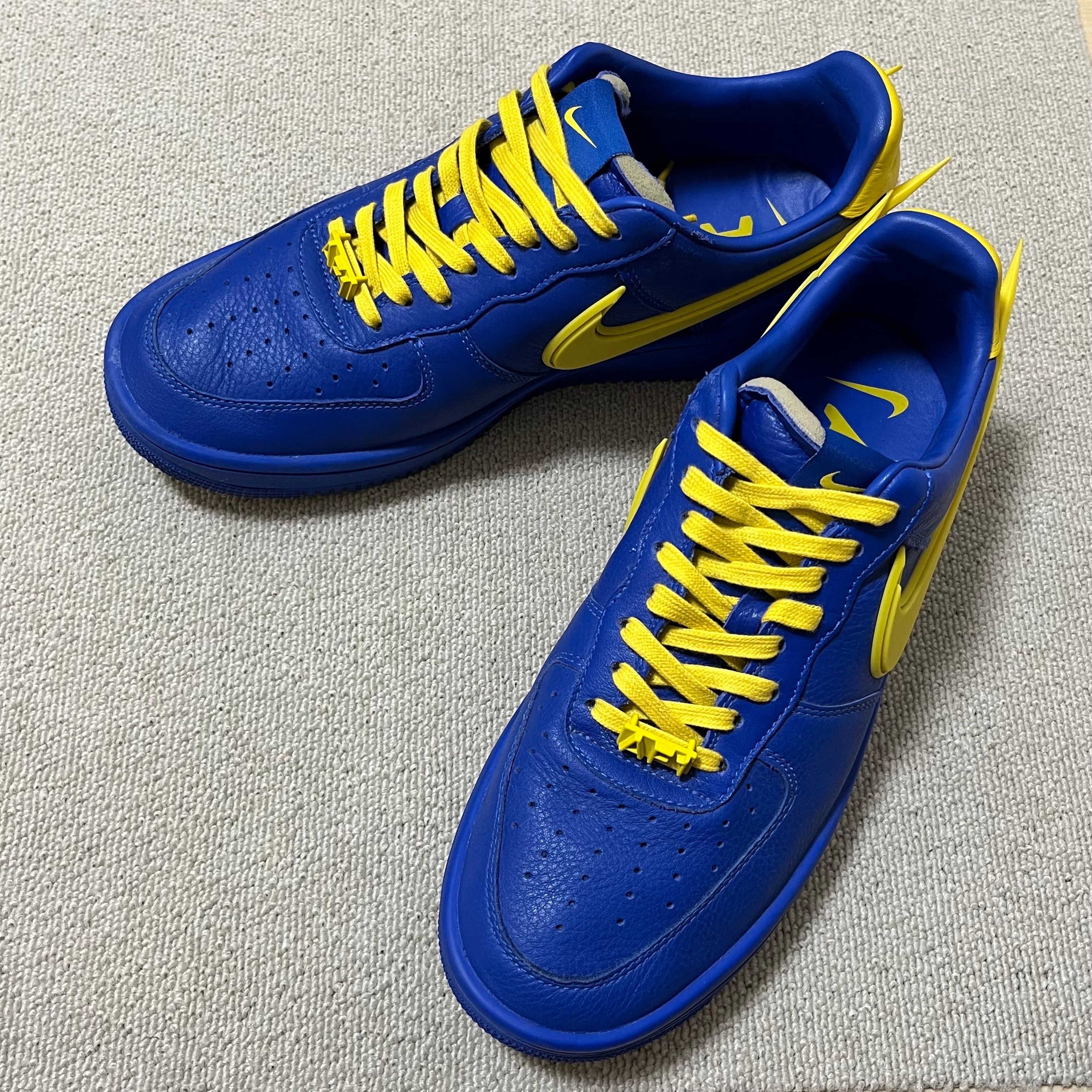 AMBUSH × Nike Air Force 1 Low "Game Royal and Vivid Sulfur"