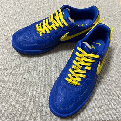 AMBUSH × Nike Air Force 1 Low "Game Royal and Vivid Sulfur"