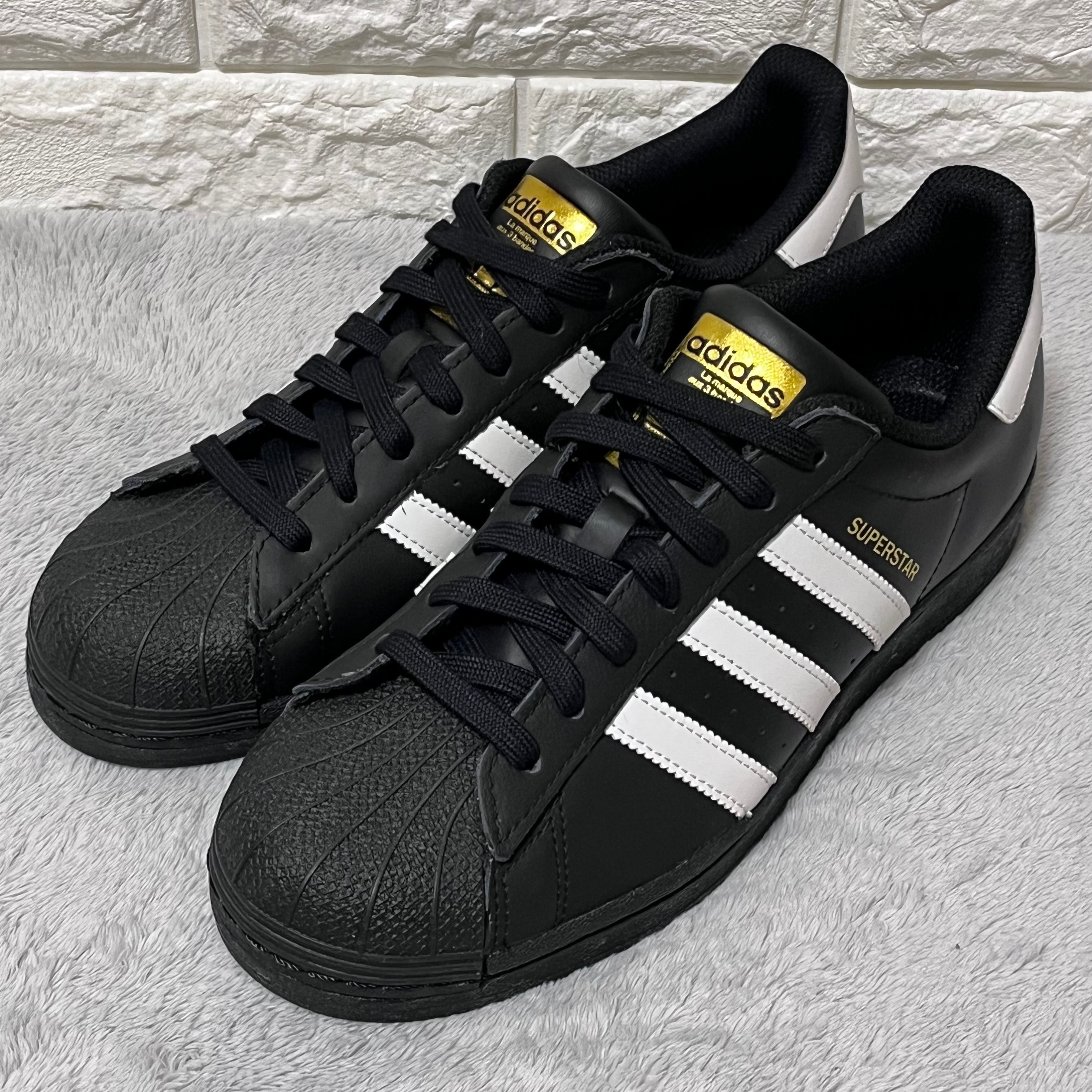 アディダス スーパースター "コアブラック/フットウェアホワイト"