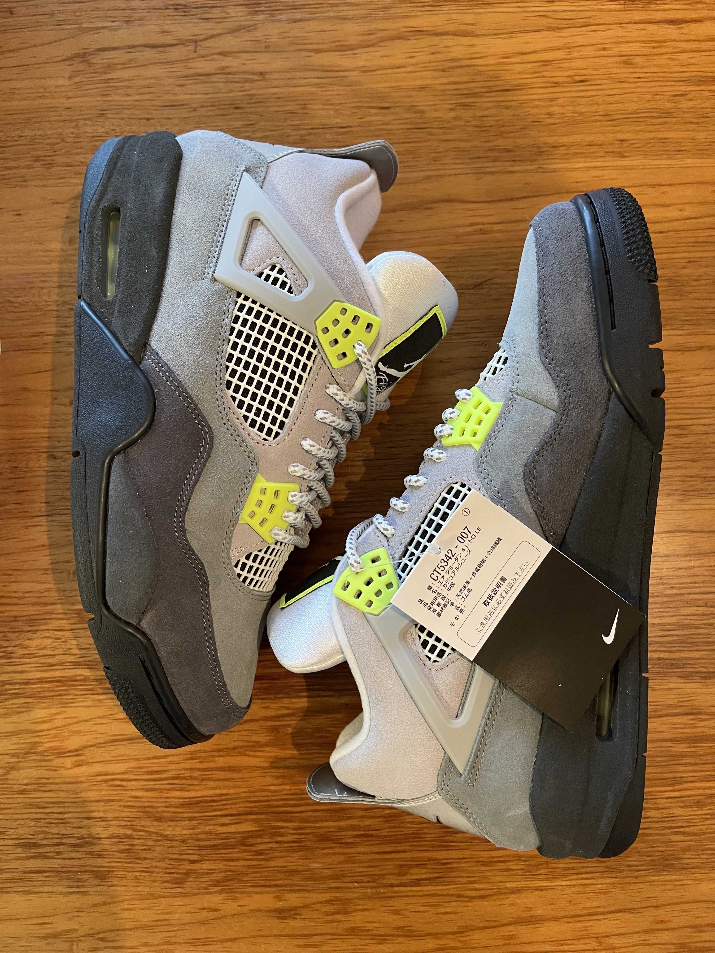 NIKE AIR JORDAN 4 RETRO LE "NEON"