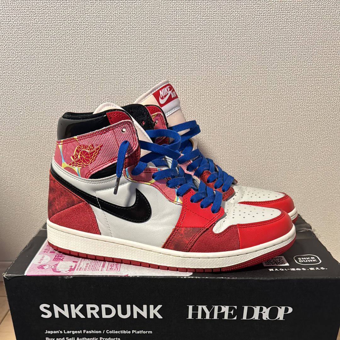 Spider-Man × Nike Air Jordan 1 Retro High OG SP "Spider-Man: Across the Spider-Verse/University Red"