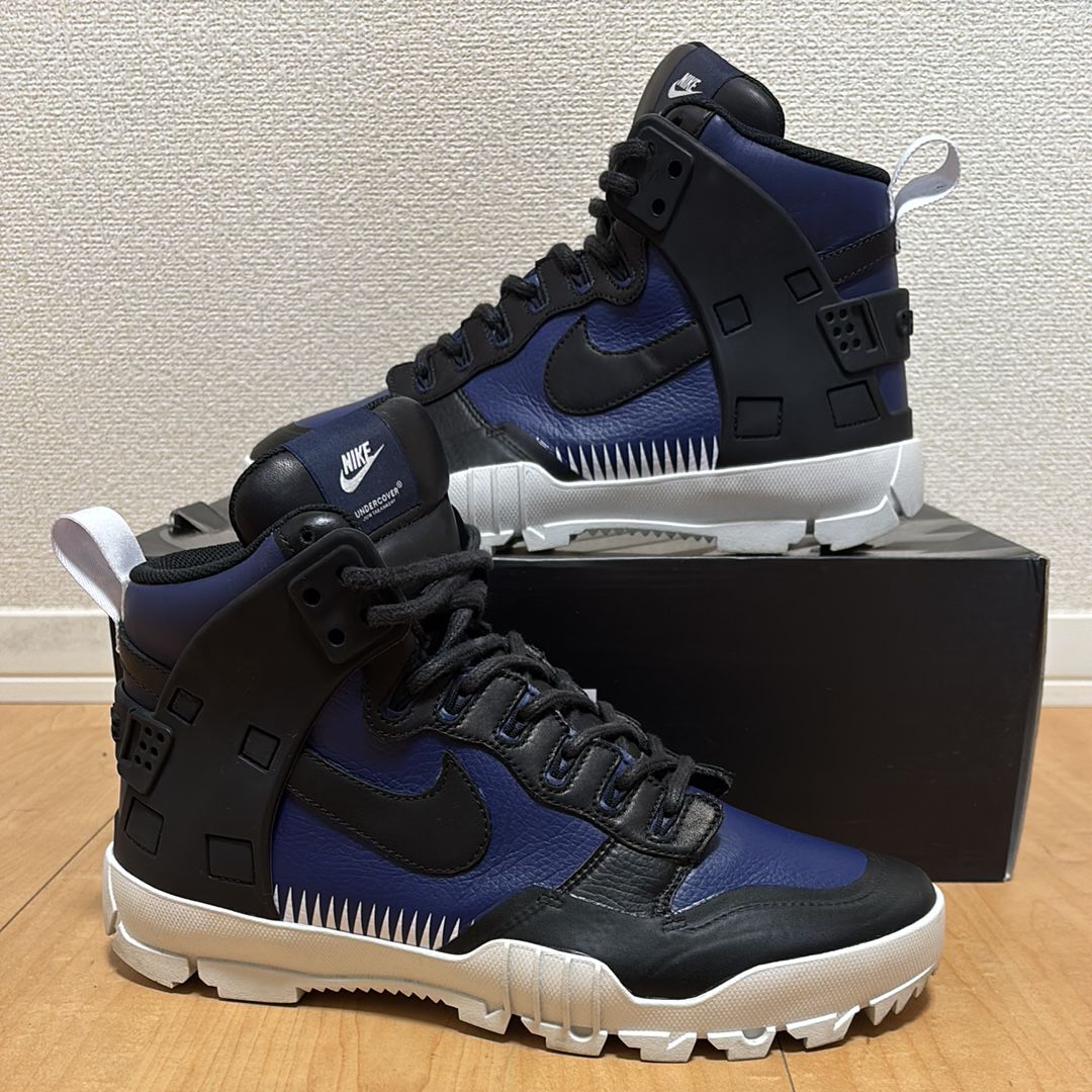 UNDERCOVER × NikeLab SFB Jungle Dunk High "Black/Royal Blue/White"